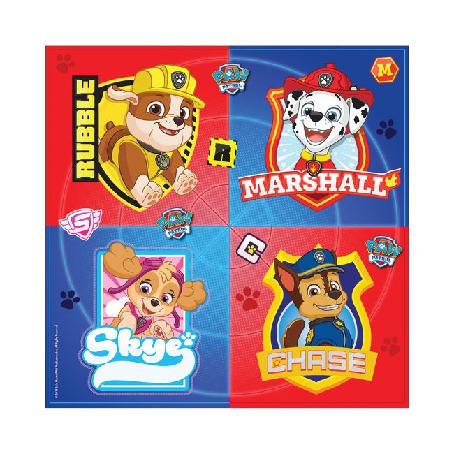 16 servetele Patrula Catelusilor