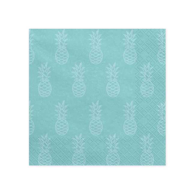20 servetele ananas - 33 x 33 cm