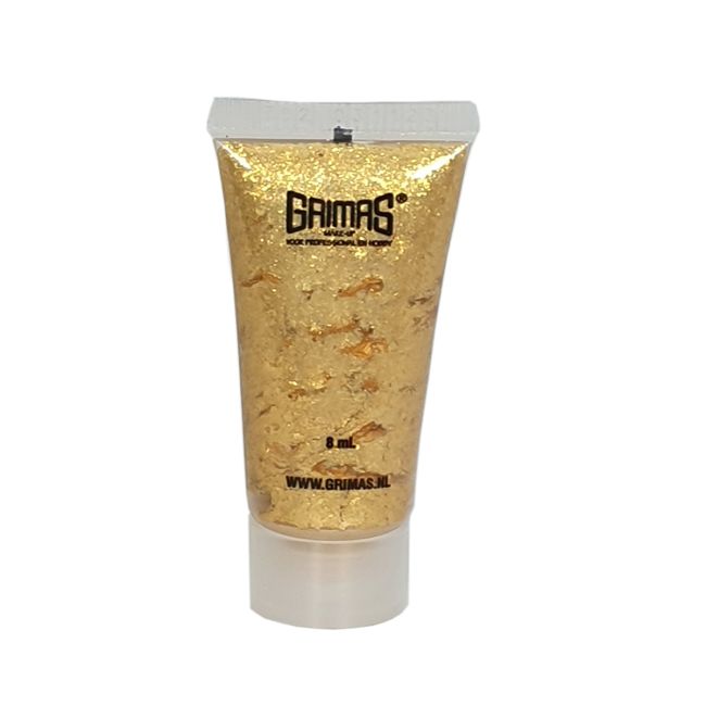 Gel Grimas cu sclipici auriu- 8 ml