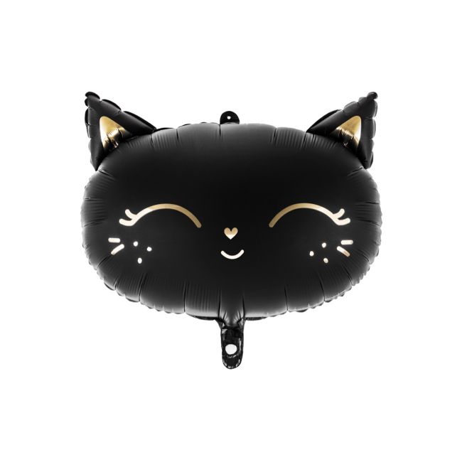 Balon pisică neagră - 48 x 36 cm