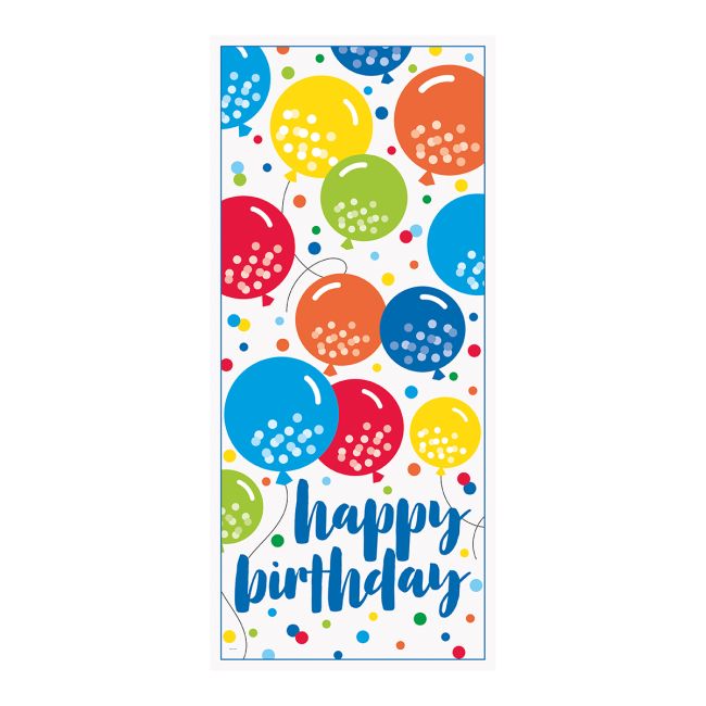 Banner de ușă Happy Birthday - 152 x 68 x 100 cm