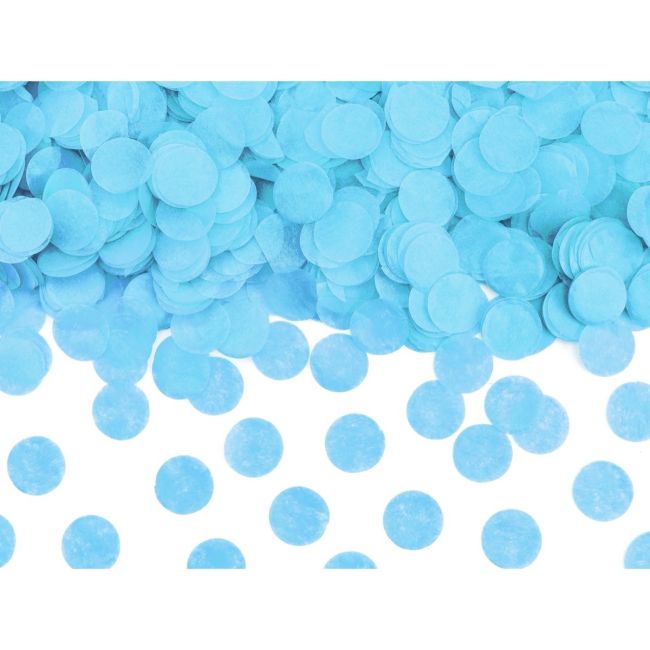 Tun confetti bleu descoperire gen - 60 cm	