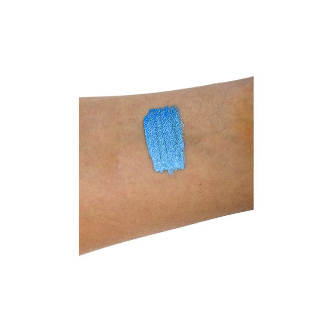Vopsea sidefată lichidă bleu azur - Grimas - 8 ml
