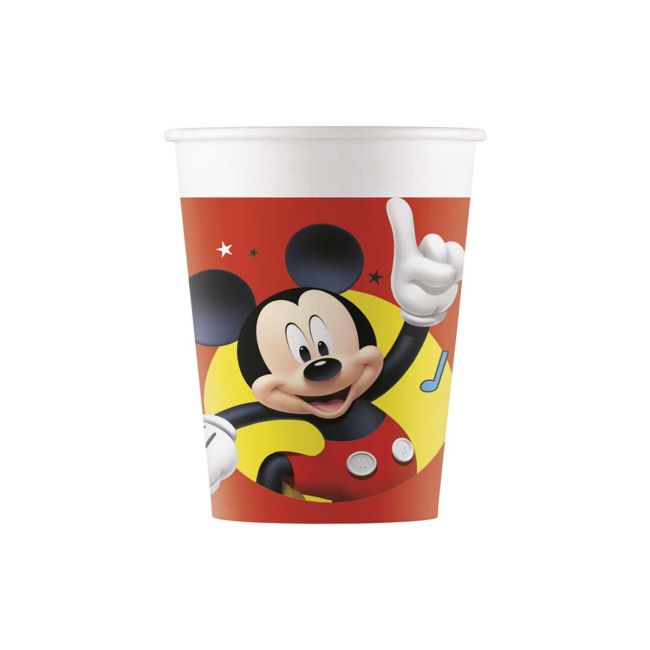 8 pahare party Mickey Mouse - 200 ml