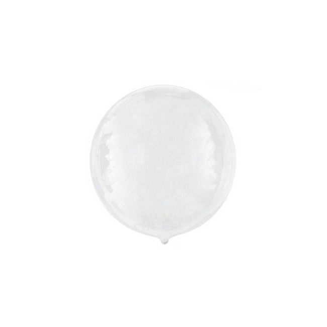 Balon bobo transparent - 45 cm