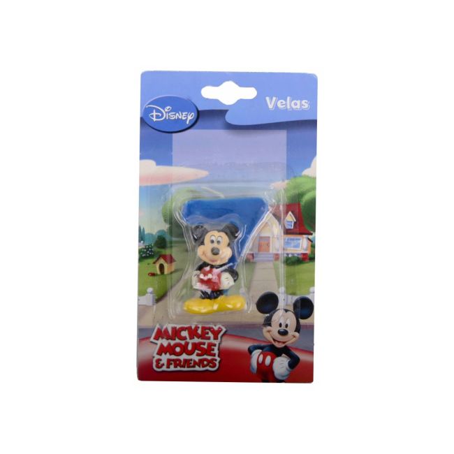 Lumanare 3D Mickey Mouse Disney - cifra 7