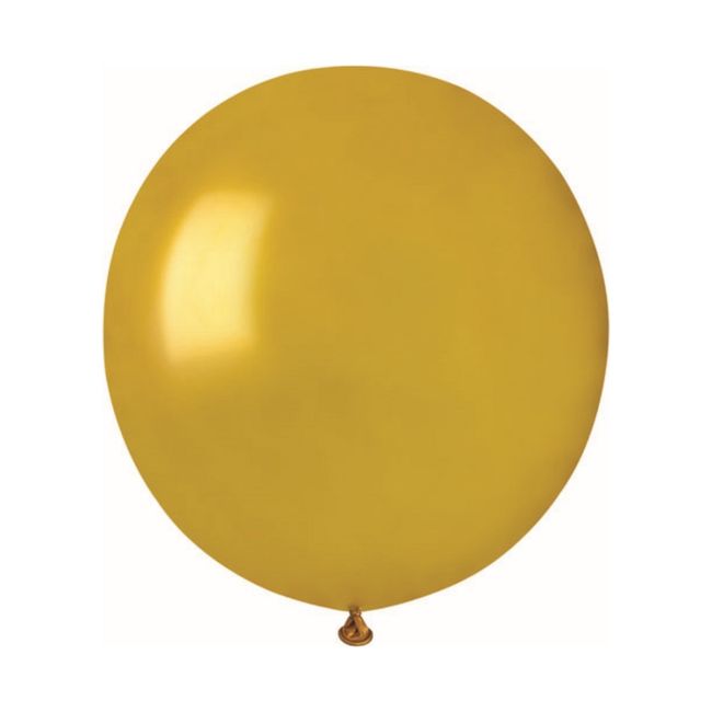 5 mini baloane aurii metalice Gemar - 48 cm	