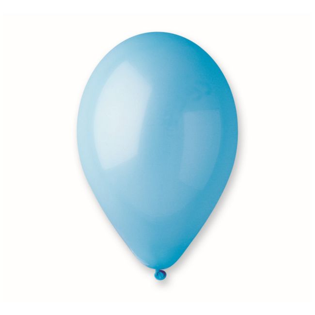 500 baloane albastru deschis Gemar - 26 cm