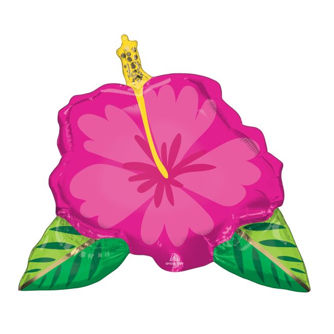 Balon folie hibiscus 81 cm