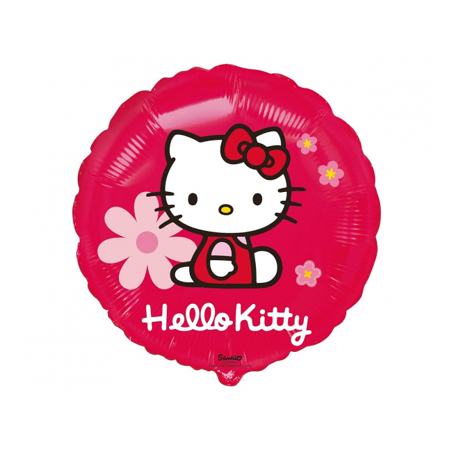 Balon rotund Hello Kitty - 43 cm