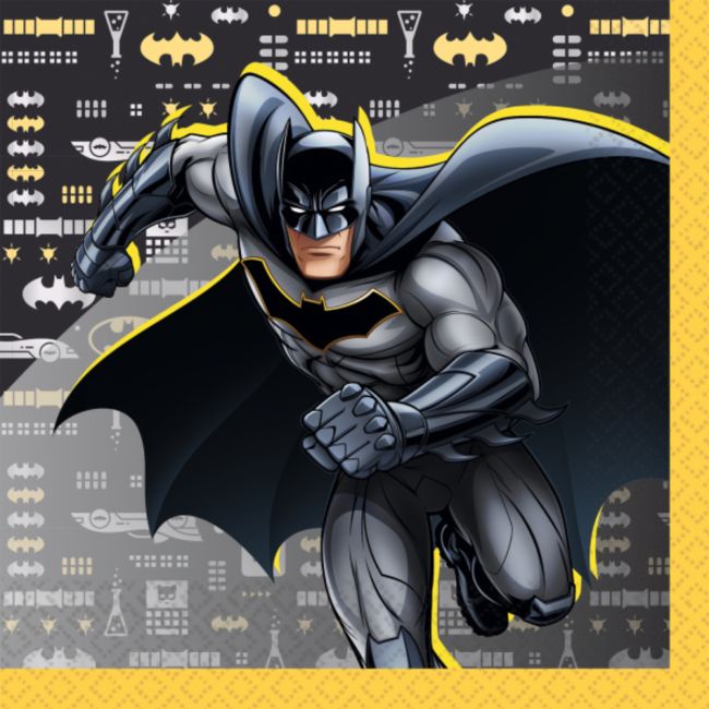 16 șervețele party Batman - 33 x 33 cm