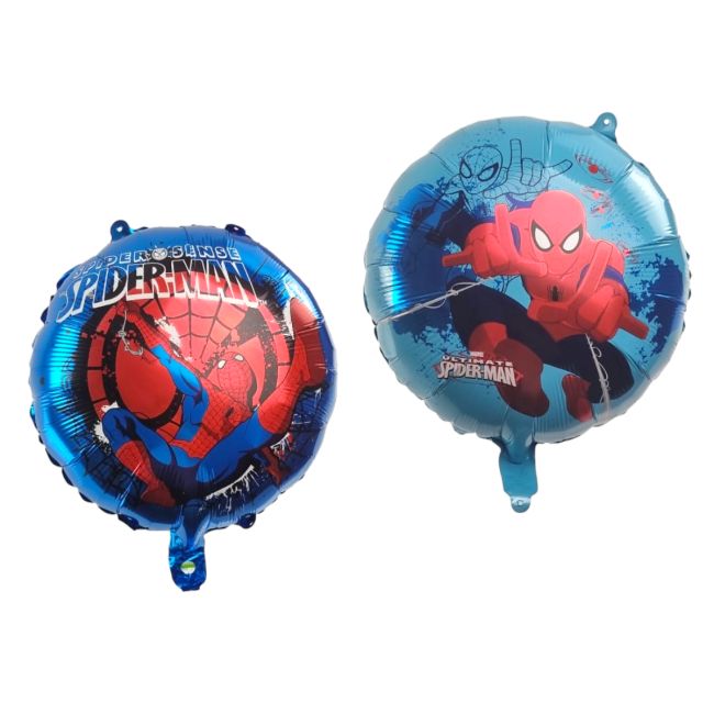 Balon Spiderman cu două fețe