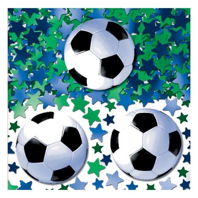 Confetti metalice Fotbal Party