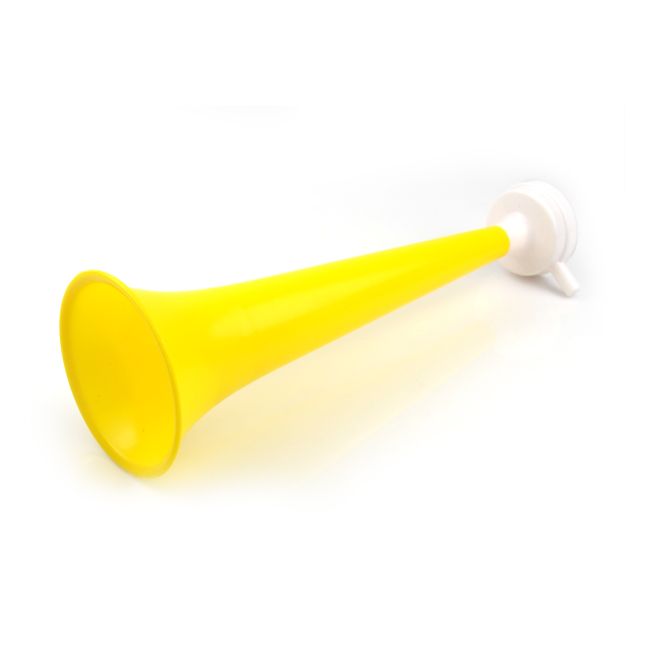 Goarna pentru suporteri - vuvuzela galbena