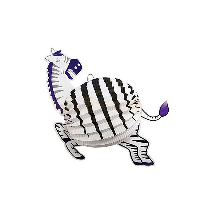 Lampion model zebra