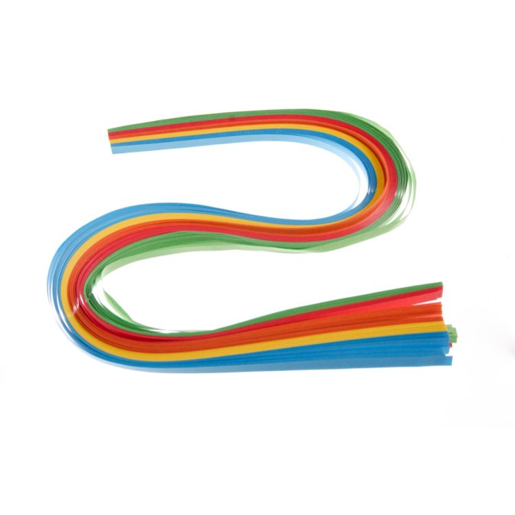 Hartie pentru quilling curcubeu