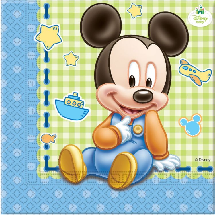 Servetele party Baby Mickey