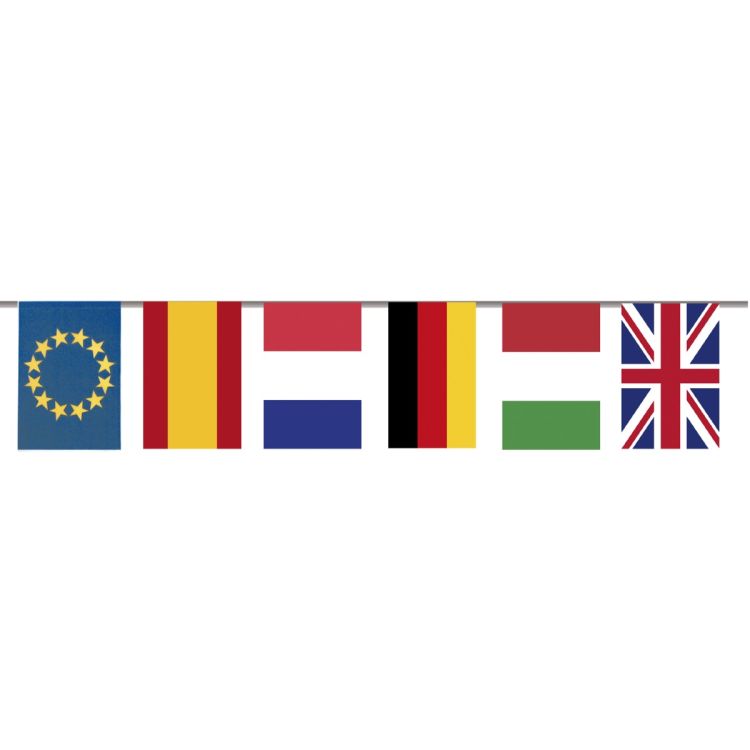 Banner stegulete internationale - 5 m