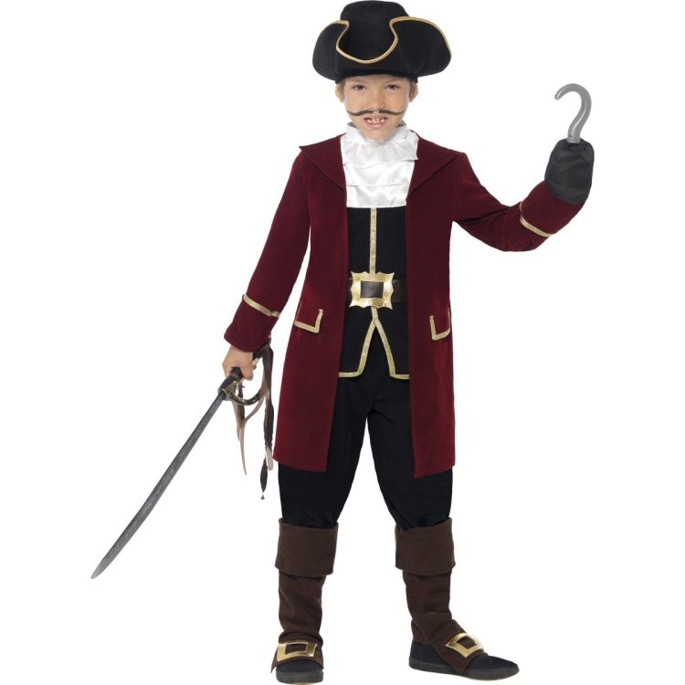 Costum capitan pirat 7-9 ani