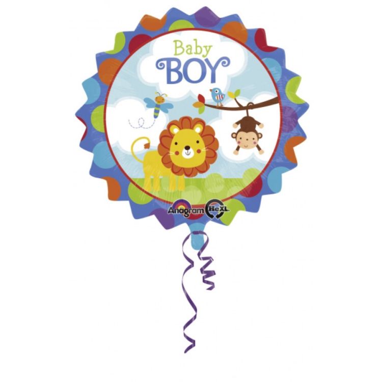 Balon folie metalizata Baby Boy 45 cm