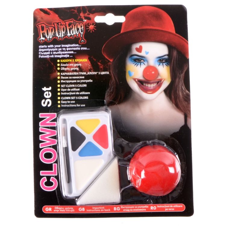 Culori make-up pentru face painting Clown