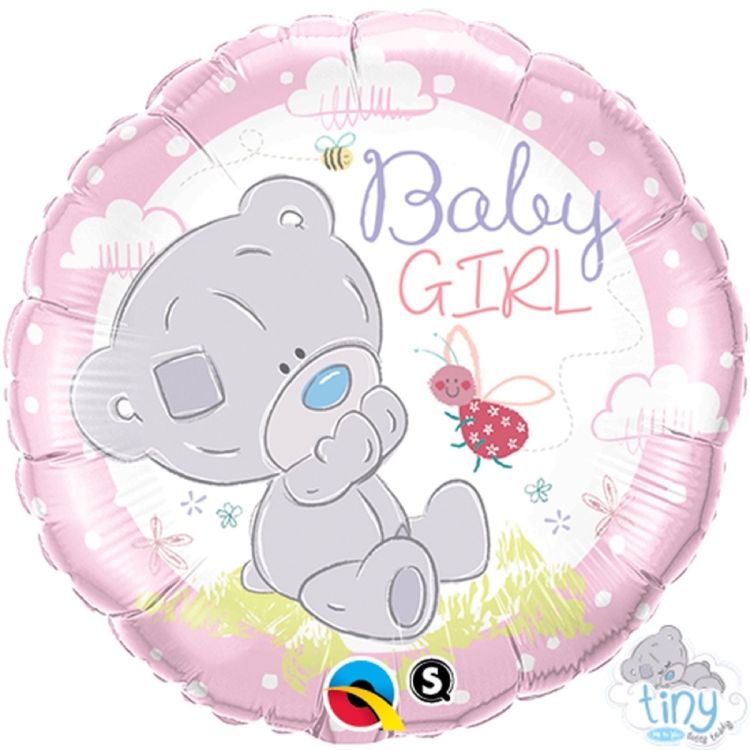 Balon folie Baby Girl Teddy