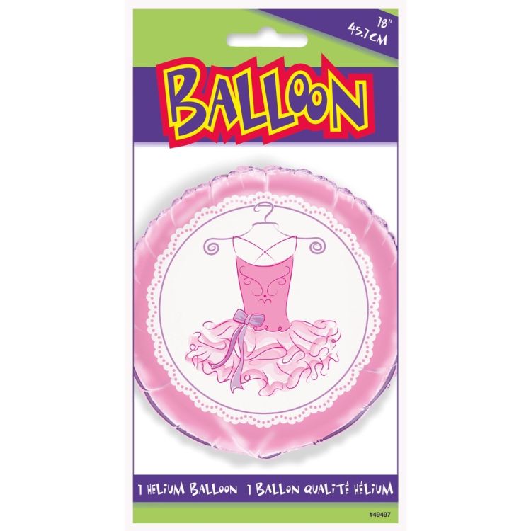 Balon folie balet 45 cm
