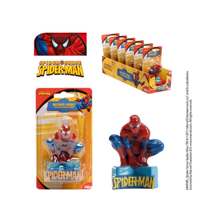 Lumanare 3D pentru tort Spiderman