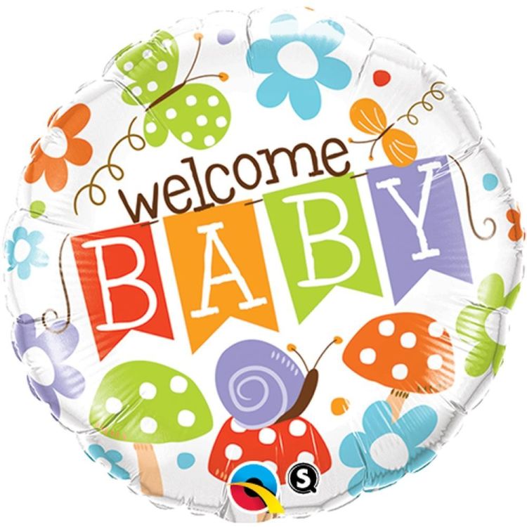 Balon Welcome Baby 45 cm