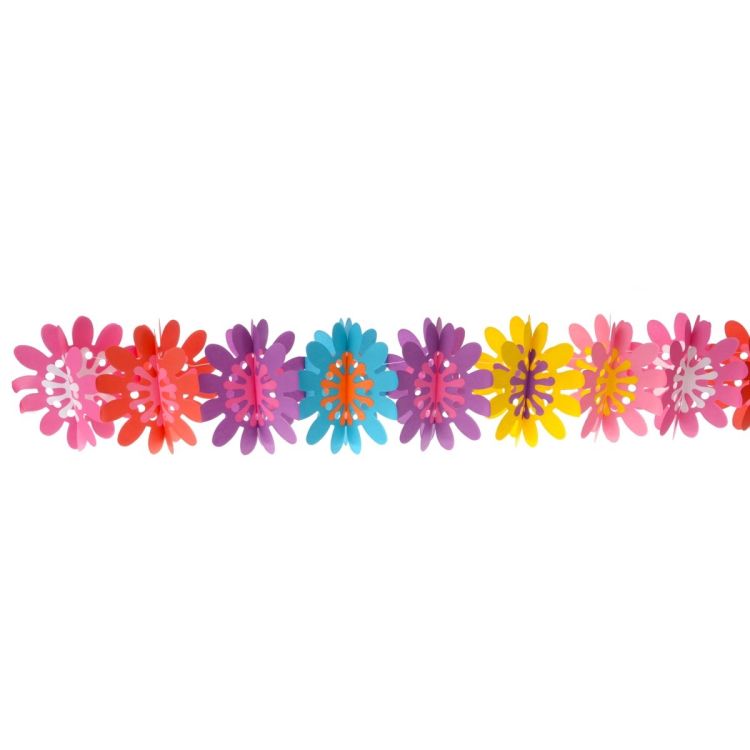 Ghirlanda decorativa flori de primavara