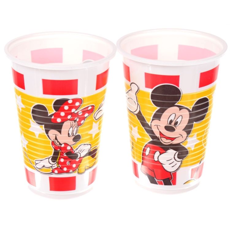 Pahare party Mickey si Minnie 200 ml