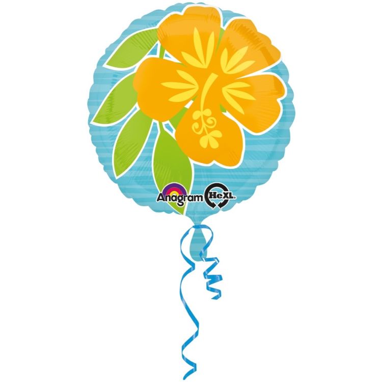 Balon folie cu flori 42 cm