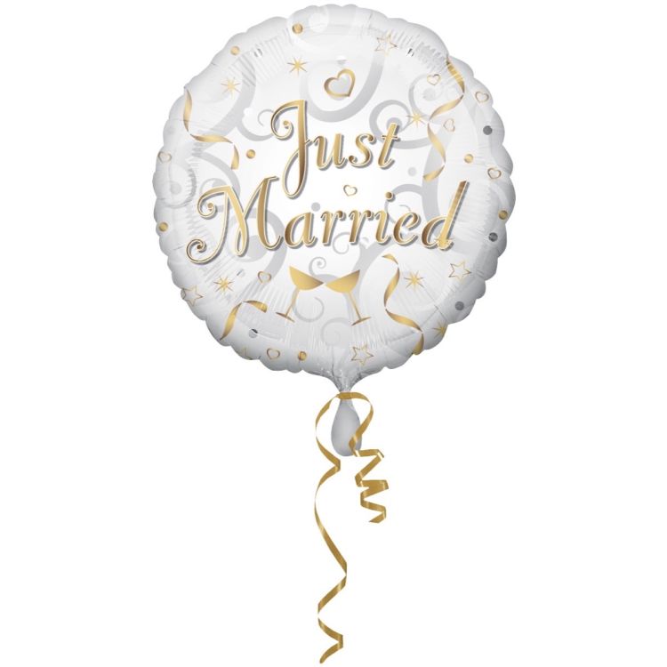 Balon folie Just Married