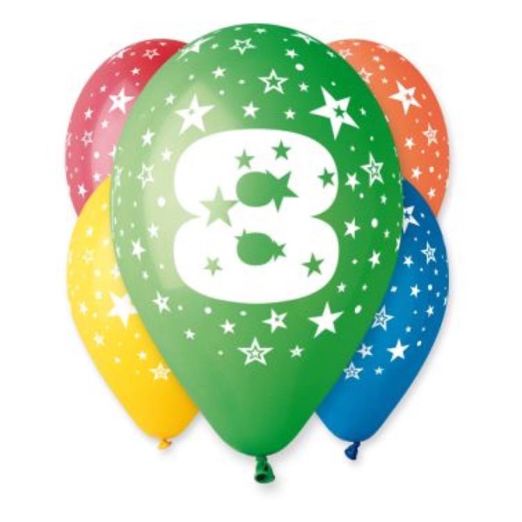 5 baloane 8 ani