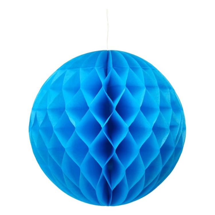 Decoratiune glob albastru 30 cm