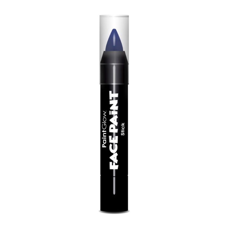 Creion albastru inchis face painting PaintGlow - 3 grame