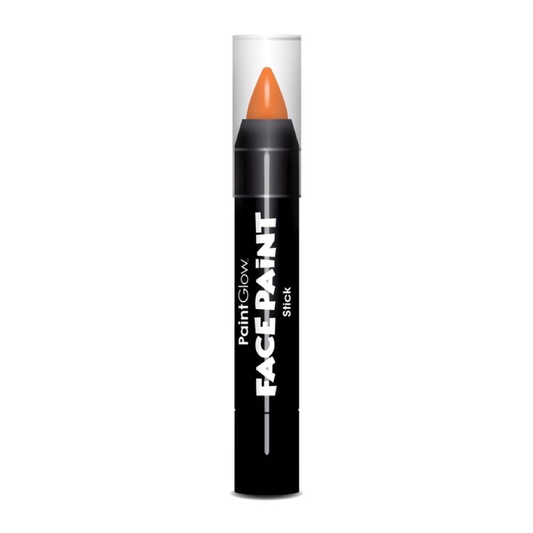 Creion orange face painting PaintGlow - 3 grame
