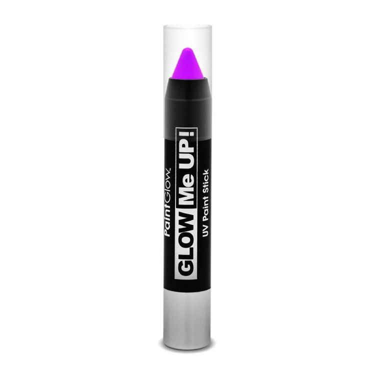 Creion UV (neon) violet pentru body art PaintGlow - 3.5 grame