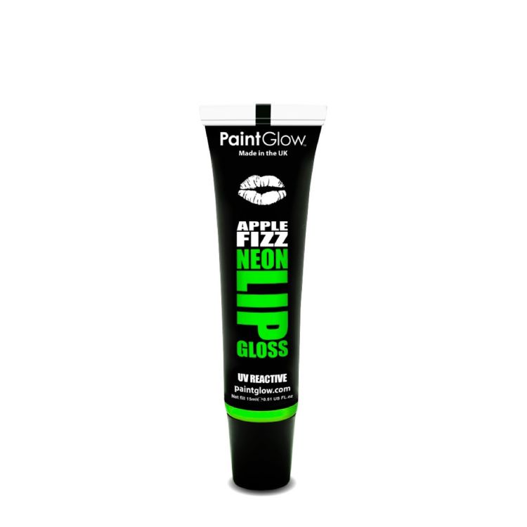 Lip Gloss UV (neon) verde PaintGlow - 15 ml