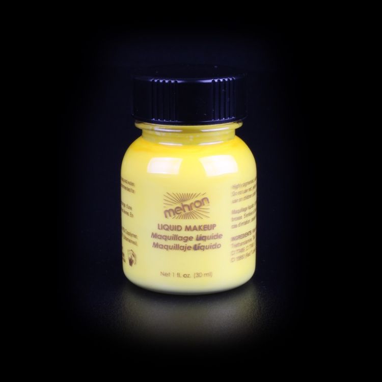Vopsea lichida galbena Mehron - 30 ml