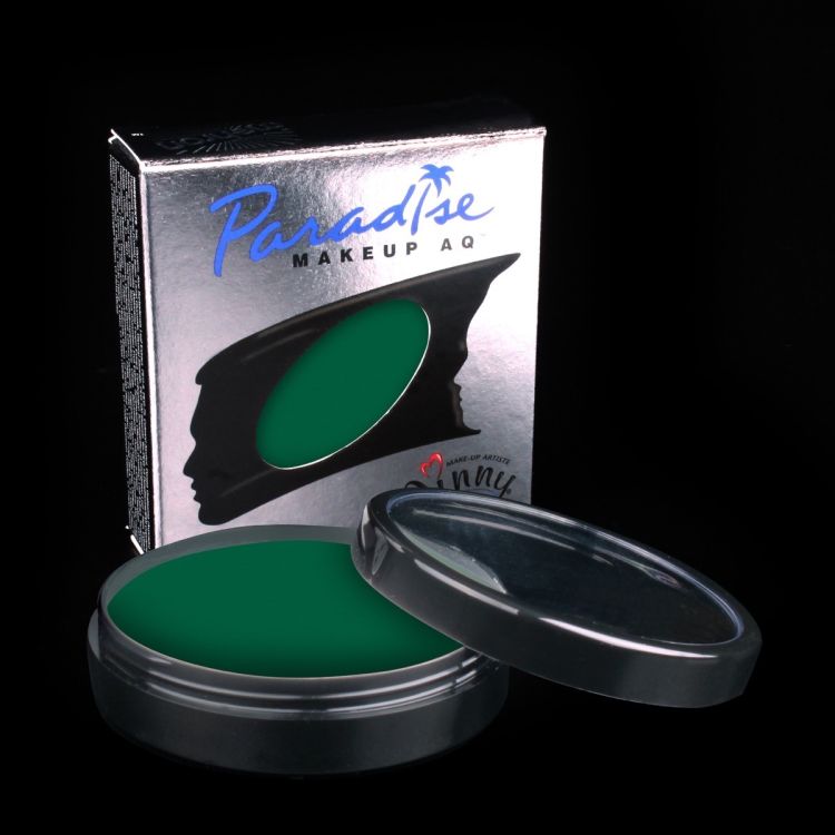 Vopsea verde inchis Paradise Makeup Mehron 40 gr