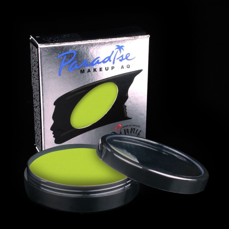 Vopsea verde lime Paradise Makeup Mehron 40 grame