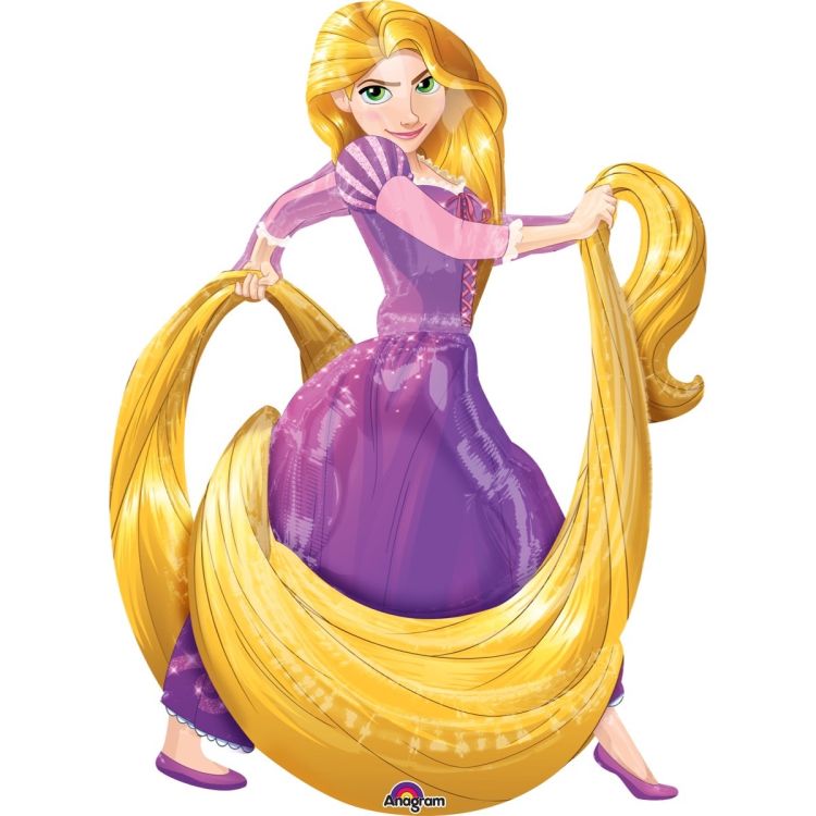 Balon Airwalker Rapunzel 129 cm