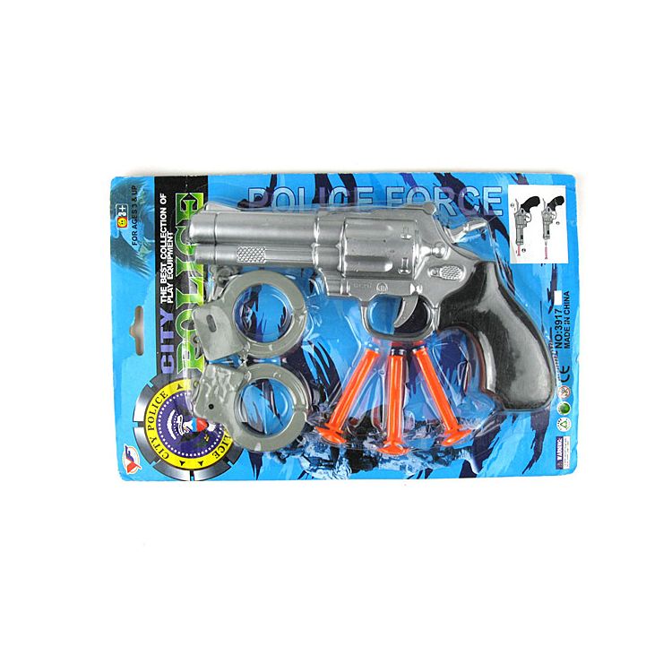 Pistol cu ventuze si catuse
