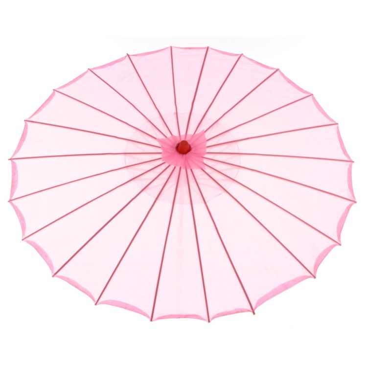Umbrela chinezeasca roz deschis