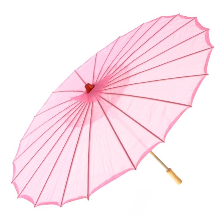 Umbrela chinezeasca roz deschis