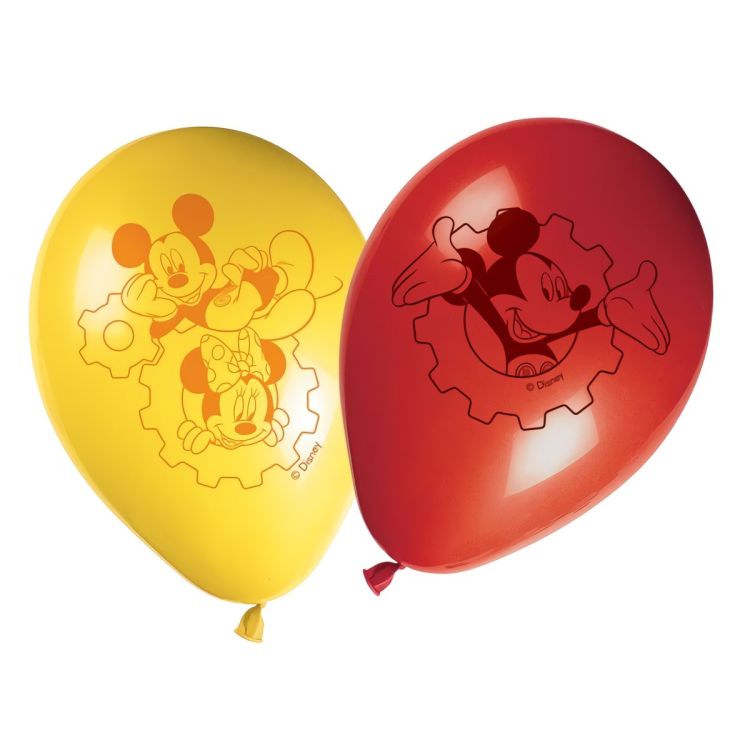 8 Baloane party Mickey Mouse - 28 cm