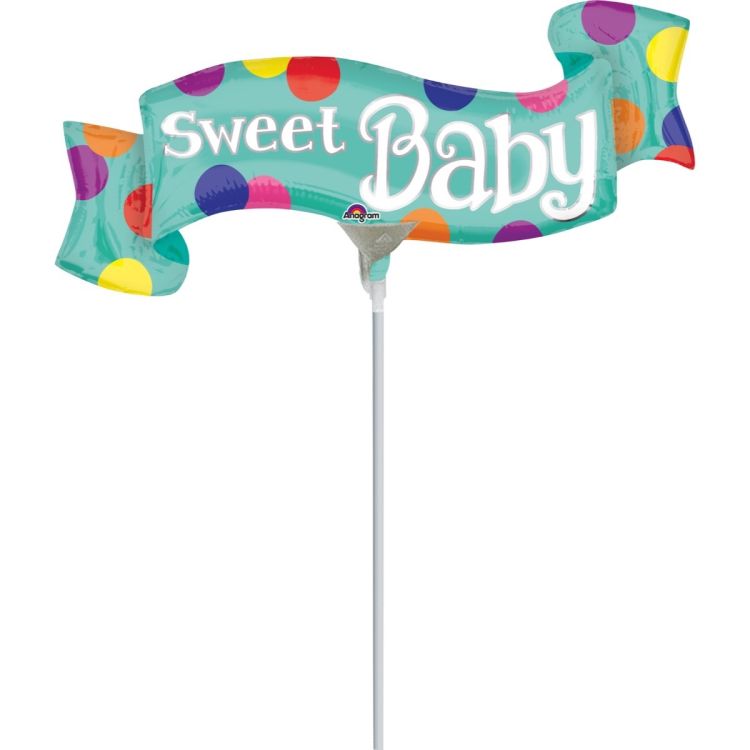 Balon folie Sweet Baby 38 x 17 cm