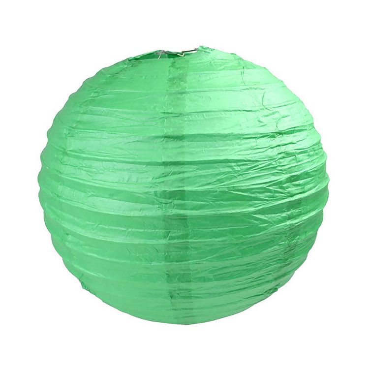 Lampion verde deschis 25 cm