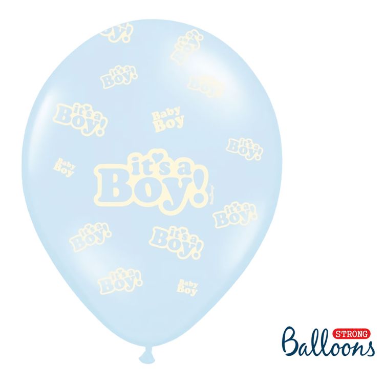 10 baloane It's a boy 30 cm